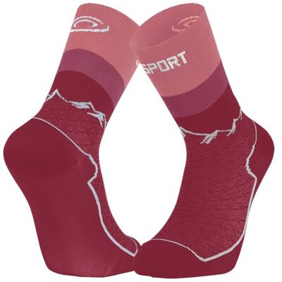 Chaussettes de randonnée BV SPORT SOCQUETTE DOUBLE GR "HAUTE - POLYAMIDE" (ROSE) 36-38 - Publicité Chaussettes de randonnée BV SPORT SOCQUETTE DOUBLE GR "HAUTE - POLYAMIDE" (ROSE) 36-38 - Publicité