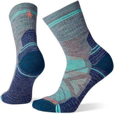 Chaussettes de randonnée SMARTWOOL Light Cushion Mid Crew (Medium Gray) femme M (EU 38-41) - Publicité Chaussettes de randonnée SMARTWOOL Light Cushion Mid Crew (Medium Gray) femme M (EU 38-41) - Publicité