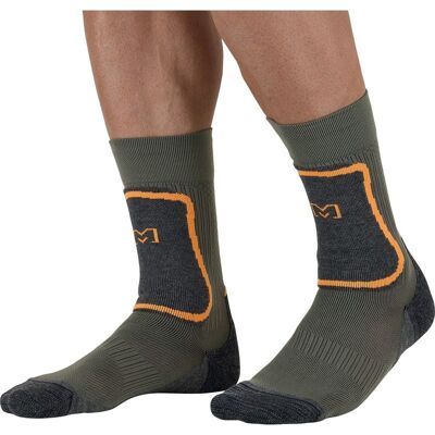 Chaussettes de randonnée MONNET TREK PERF (Kaki) 45-46 - Publicité Chaussettes de randonnée MONNET TREK PERF (Kaki) 45-46 - Publicité