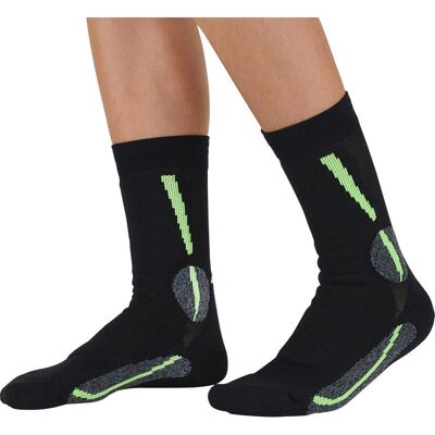 Chaussettes de randonnée Monnet Trek Junior (Vert) 22-24 - Publicité Chaussettes de randonnée Monnet Trek Junior (Vert) 22-24 - Publicité