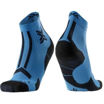 Chaussettes trail XSOCKS Trailrun Discover Ankle (mineral blue / x black) 39-41 - Publicité Chaussettes trail XSOCKS Trailrun Discover Ankle (mineral blue / x black) 39-41 - Publicité