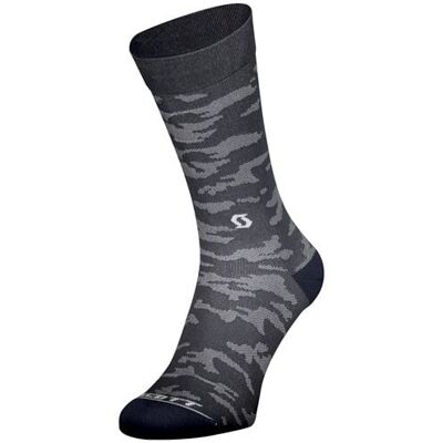 Chaussettes Scott Trail Camo Crew (Dark Grey/white) 39-41 - Publicité Chaussettes Scott Trail Camo Crew (Dark Grey/white) 39-41 - Publicité