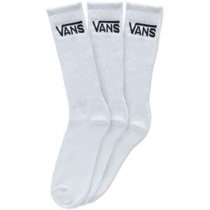 Chaussettes Vans Classic Crew 3 Paires - 43/47.5 (White) Taille unique