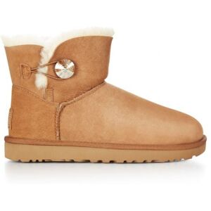 Bottes UGG Mini Bailey Button bling (chestnut/gold) femme 36 (5 US) - Publicité Bottes UGG Mini Bailey Button bling (chestnut/gold) femme 36 (5 US) - Publicité