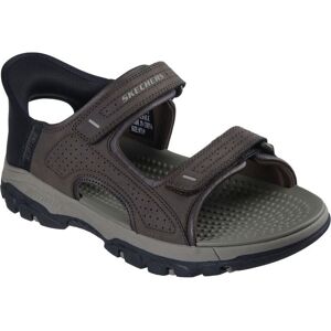 Sandales SKECHERS TRESMEN REECE (Chocolat) 45 - Publicité Sandales SKECHERS TRESMEN REECE (Chocolat) 45 - Publicité