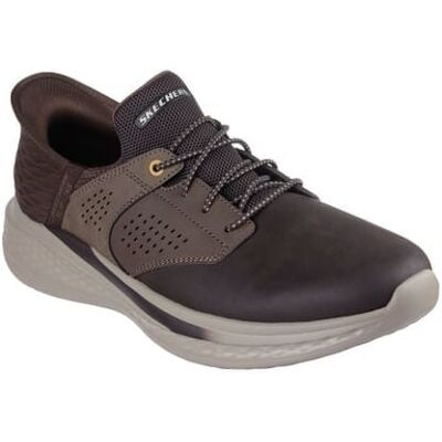 Chaussures SKECHERS SLADE - MACKLIN (Chocolat) Homme 44 - Publicité Chaussures SKECHERS SLADE - MACKLIN (Chocolat) Homme 44 - Publicité