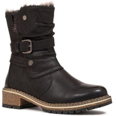 Bottines hiver KIMBERFEEL TANIA (Noir) Femme 41 - Publicité Bottines hiver KIMBERFEEL TANIA (Noir) Femme 41 - Publicité