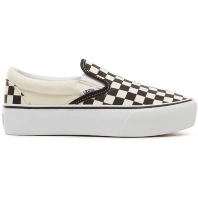 Vans Ua Classic Slip-on Platform (black and white checkerboard) 44 (10.5 US) - Publicité Vans Ua Classic Slip-on Platform (black and white checkerboard) 44 (10.5 US) - Publicité
