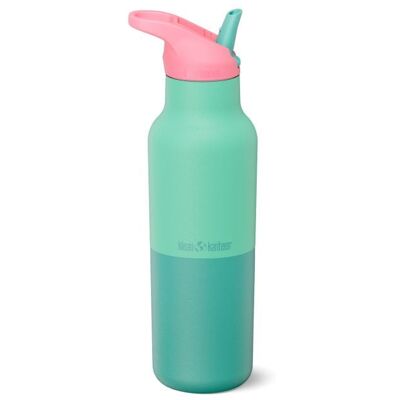 Gourde isotherme KLEAN KANTEEN Rise Classic 473ml/16oz (Bay/kaleidoscope/pink lemonade cap) TU - Publicité Gourde isotherme KLEAN KANTEEN Rise Classic 473ml/16oz (Bay/kaleidoscope/pink lemonade cap) TU - Publicité