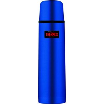 Bouteille isotherme THERMOS Light Compact 0.5l Thermax (Bleu métallique) OS - Publicité Bouteille isotherme THERMOS Light Compact 0.5l Thermax (Bleu métallique) OS - Publicité