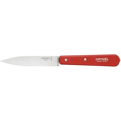 Couteau Office n°112 Rouge Paysage OPINEL TU - Publicité Couteau Office n°112 Rouge Paysage OPINEL TU - Publicité