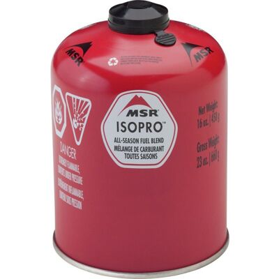 Combustible MSR 450g Isopro Canister TU - Publicité Combustible MSR 450g Isopro Canister TU - Publicité