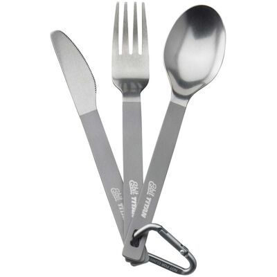 Set de couverts ESBIT Titane TU - Publicité Set de couverts ESBIT Titane TU - Publicité