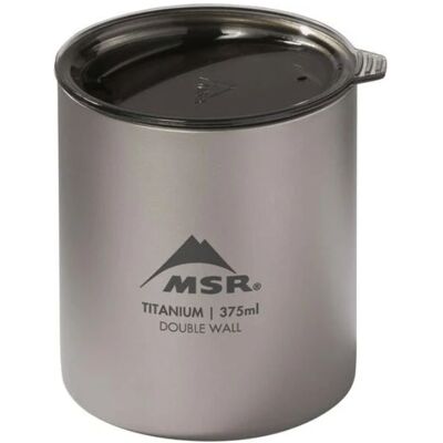 Gobelet MSR Titan Cup Double paroi Mug 375 mL TU - Publicité Gobelet MSR Titan Cup Double paroi Mug 375 mL TU - Publicité