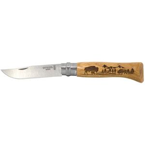 Couteau N°8 Animalia America Bison OPINEL TU