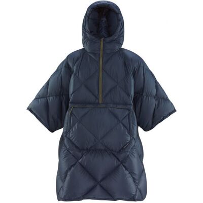Poncho couette THERMAREST Honcho Poncho Down (Out Space Blue) TU - Publicité Poncho couette THERMAREST Honcho Poncho Down (Out Space Blue) TU - Publicité
