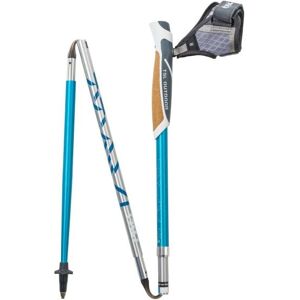 Batôns de trail TSL Trail Alu 4 - Cork Short (Azur) 120 - Publicité Batôns de trail TSL Trail Alu 4 - Cork Short (Azur) 120 - Publicité