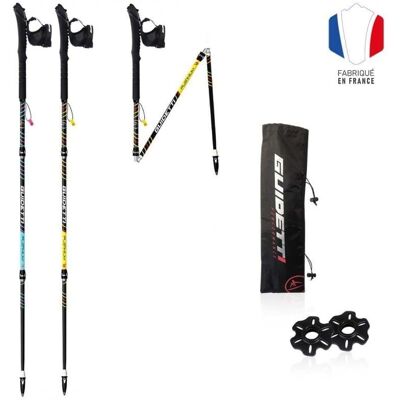 Bâtons de trail GUIDETTI Platinium Neo Perf 120 CM - Publicité Bâtons de trail GUIDETTI Platinium Neo Perf 120 CM - Publicité