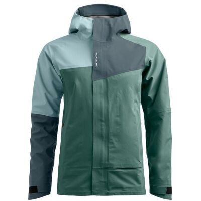 Veste hardshell ORTOVOX SECEDA 3L JACKET W (arctic grey) femme L - Publicité Veste hardshell ORTOVOX SECEDA 3L JACKET W (arctic grey) femme L - Publicité