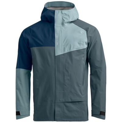 Veste hardshell ORTOVOX SECEDA 3L JACKET M (dark arctic grey) XL - Publicité Veste hardshell ORTOVOX SECEDA 3L JACKET M (dark arctic grey) XL - Publicité