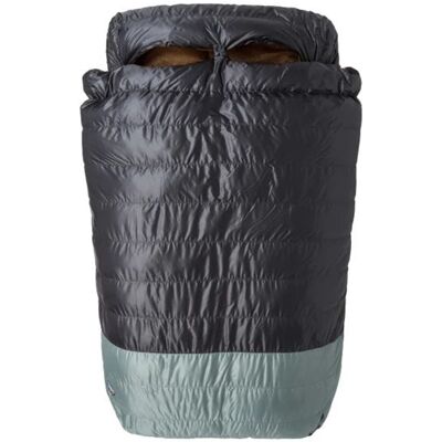 Sac de couchage BIG AGNES King Solomon 20 (650 RDS DownTek) 40 DOUBLE WIDE (Asphalt/Chinois Green) 183 cm - Publicité Sac de couchage BIG AGNES King Solomon 20 (650 RDS DownTek) 40 DOUBLE WIDE (Asphalt/Chinois Green) 183 cm - Publicité