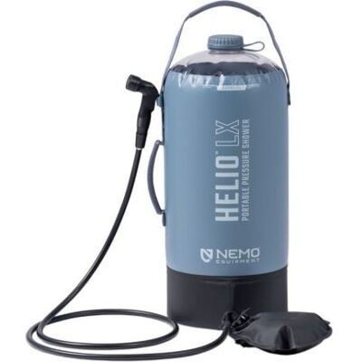Douche de camping NEMO Helio LX Pressure Shower 2025 TU - Publicité Douche de camping NEMO Helio LX Pressure Shower 2025 TU - Publicité