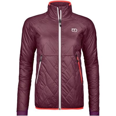 Veste hybride ORTOVOX SWISSWOOL PIZ VIAL JACKET W (winetasting) Femme M - Publicité Veste hybride ORTOVOX SWISSWOOL PIZ VIAL JACKET W (winetasting) Femme M - Publicité