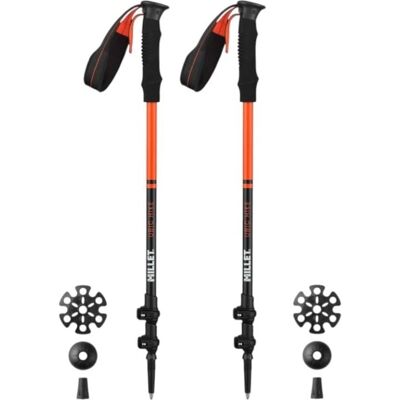 Bâton de randonnée MILLET UBIC HIKE PAIR (RED ORANGE) U - Publicité Bâton de randonnée MILLET UBIC HIKE PAIR (RED ORANGE) U - Publicité