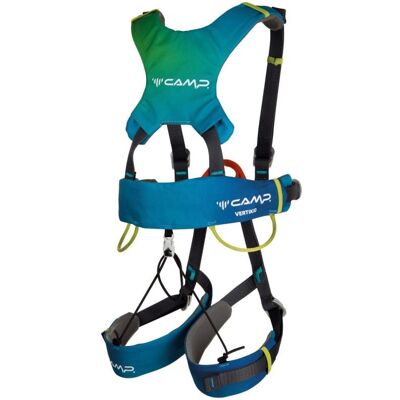 Baudrier d'escalade CAMP VERTIKID (Blue / Light blue / Lime) Enfant TU - Publicité Baudrier d'escalade CAMP VERTIKID (Blue / Light blue / Lime) Enfant TU - Publicité