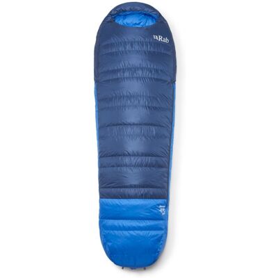 Rab Sac de couchage Ascent -6C / 20F )Tempest Blue/Maya Blue) REG-RZ - Publicité Rab Sac de couchage Ascent -6C / 20F )Tempest Blue/Maya Blue) REG-RZ - Publicité
