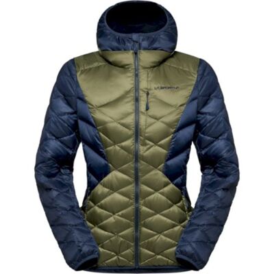 Veste de ski alpinisme LA SPORTIVA Pinnacle Down Jkt W (Cypress/Night Sky) Femme XS - Publicité Veste de ski alpinisme LA SPORTIVA Pinnacle Down Jkt W (Cypress/Night Sky) Femme XS - Publicité