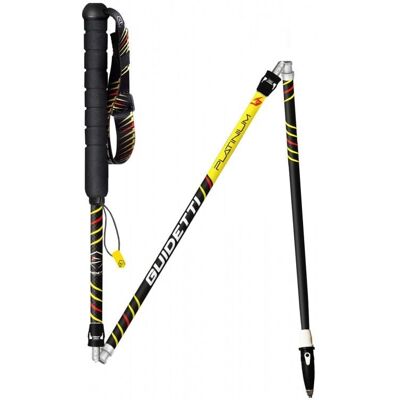Bâtons de trail GUIDETTI Platinium Aero Perf (noir/jaune) 130 cm - Publicité Bâtons de trail GUIDETTI Platinium Aero Perf (noir/jaune) 130 cm - Publicité