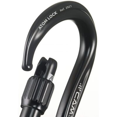 Mousquetons HMS CAMP Atom Lock (Black) TU - Publicité Mousquetons HMS CAMP Atom Lock (Black) TU - Publicité