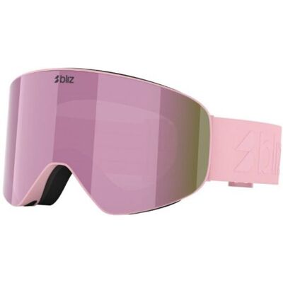 Masque de ski BLIZ FLOW (MATTE PINK - Marron/rose multicolore) 00 - Publicité Masque de ski BLIZ FLOW (MATTE PINK - Marron/rose multicolore) 00 - Publicité