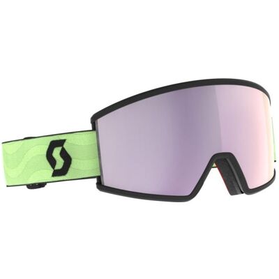 Masque de ski SCOTT Ambit Compact (Glow green - AMP lavender chrome S3) cat.3 ONE SIZE - Publicité Masque de ski SCOTT Ambit Compact (Glow green - AMP lavender chrome S3) cat.3 ONE SIZE - Publicité