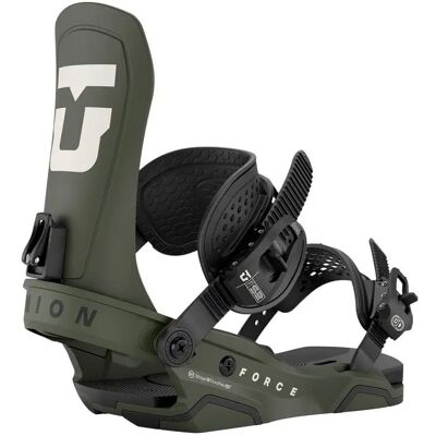 Fixation UNION BINDINGS FORCE (TEAM HB) ARMY GREEN M 41-43 - Publicité Fixation UNION BINDINGS FORCE (TEAM HB) ARMY GREEN M 41-43 - Publicité