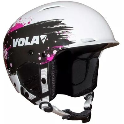 Casque de ski VOLA SENTINEL Action (Blanc/Noir/Rose) S - Publicité Casque de ski VOLA SENTINEL Action (Blanc/Noir/Rose) S - Publicité