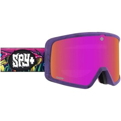 Masque de ski SPY Megalith (Trippy Threads - Happy ML Rose Pink Mirror + Happy LL Yellow) TU - Publicité Masque de ski SPY Megalith (Trippy Threads - Happy ML Rose Pink Mirror + Happy LL Yellow) TU - Publicité