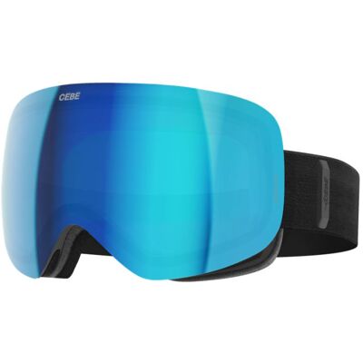 Masque de ski Cébé CLOUD3 (BLACK - DIAMOND BLUE FLASH REVO - CAT.3) Mixte TU - Publicité Masque de ski Cébé CLOUD3 (BLACK - DIAMOND BLUE FLASH REVO - CAT.3) Mixte TU - Publicité