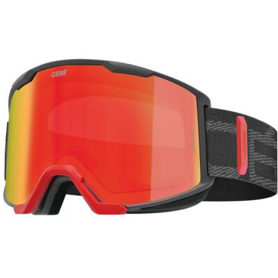 Masque de ski Cébé STORMER (BLACK/RED - BLACK RED FLASH REVO - CAT.3) Mixte TU - Publicité Masque de ski Cébé STORMER (BLACK/RED - BLACK RED FLASH REVO - CAT.3) Mixte TU - Publicité