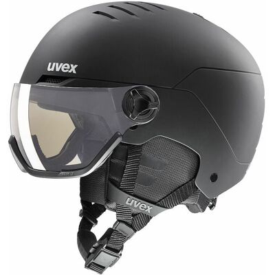 Casque de ski UVEX WANTED VISOR PRO VARIO (BLACK MATT) 05-54-58 - Publicité Casque de ski UVEX WANTED VISOR PRO VARIO (BLACK MATT) 05-54-58 - Publicité
