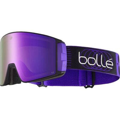 Bollé Masque de ski BOLLE BLACKRIDGE (Galactic Map Matte - Cosmic Purple cat 2) TU - Publicité Bollé Masque de ski BOLLE BLACKRIDGE (Galactic Map Matte - Cosmic Purple cat 2) TU - Publicité