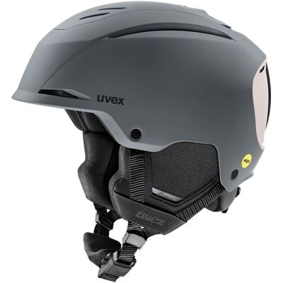 Casque de ski UVEX RESOLUTION MIPS (rhino-warm grey matt) Mixte 03-52-55 - Publicité Casque de ski UVEX RESOLUTION MIPS (rhino-warm grey matt) Mixte 03-52-55 - Publicité
