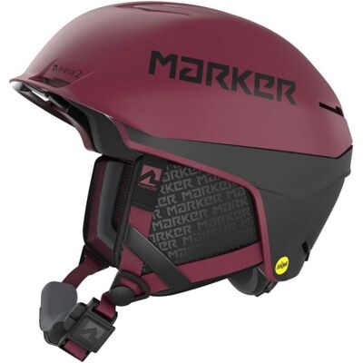 Casque de ski MARKER AMPIRE 2 MIPS (MAROON/BLACK) Homme S - Publicité Casque de ski MARKER AMPIRE 2 MIPS (MAROON/BLACK) Homme S - Publicité