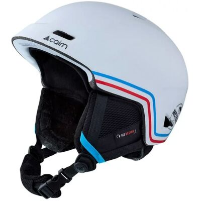Casque ski Cairn Meteor (White Hipster) 61-62 cm - Publicité Casque ski Cairn Meteor (White Hipster) 61-62 cm - Publicité