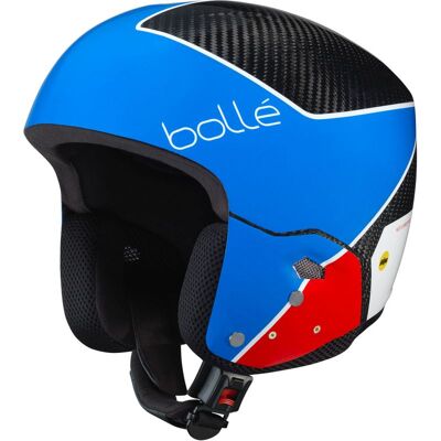 Casque de ski Bollé Medalist Carbon Pro Mips (Race Blue Shiny) M - Publicité Casque de ski Bollé Medalist Carbon Pro Mips (Race Blue Shiny) M - Publicité