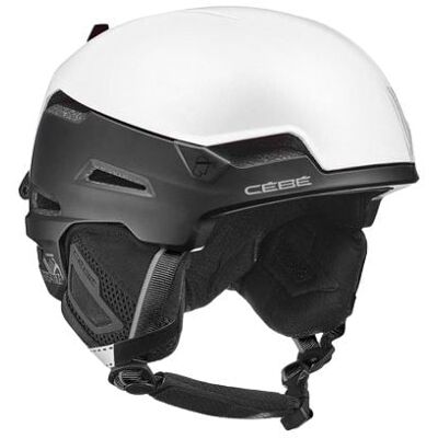 Casque Polyvalent Cebe - Blanc Brillant/Noir Mat - 59-61cm - Casque - Publicité Casque Polyvalent Cebe - Blanc Brillant/Noir Mat - 59-61cm - Casque - Publicité