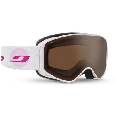 Masque de ski JULBO ATOME ES3 (BLANC/ROSE - Brun) Enfant TU - Publicité Masque de ski JULBO ATOME ES3 (BLANC/ROSE - Brun) Enfant TU - Publicité