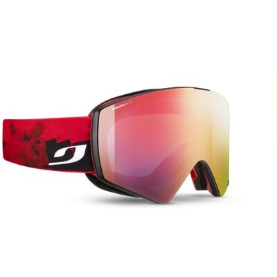 Lunettes de ski Julbo Razor Edge - Rouge - Taille XL - Publicité Lunettes de ski Julbo Razor Edge - Rouge - Taille XL - Publicité