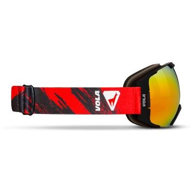 Masque de ski VOLA FAST GRAF + 1 écran (Rouge/Noir) TU - Publicité Masque de ski VOLA FAST GRAF + 1 écran (Rouge/Noir) TU - Publicité